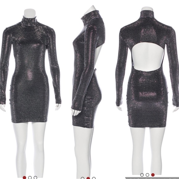 Faith connexion studded high neck dress - small - Picture 2 of 10